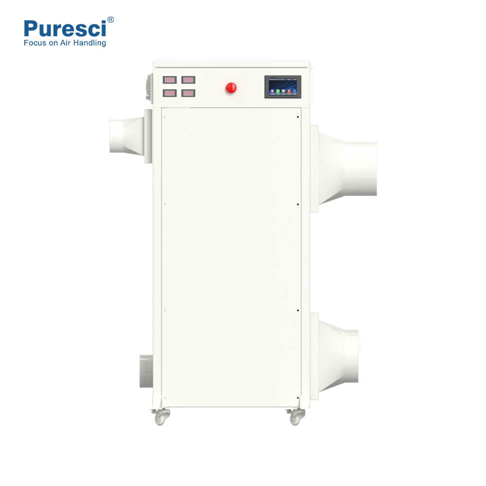 Deshumidificador Nuevo diseño Sistema de deshumidificación industrial de alta eficiencia: ideal para talleres y almacenes de fábrica