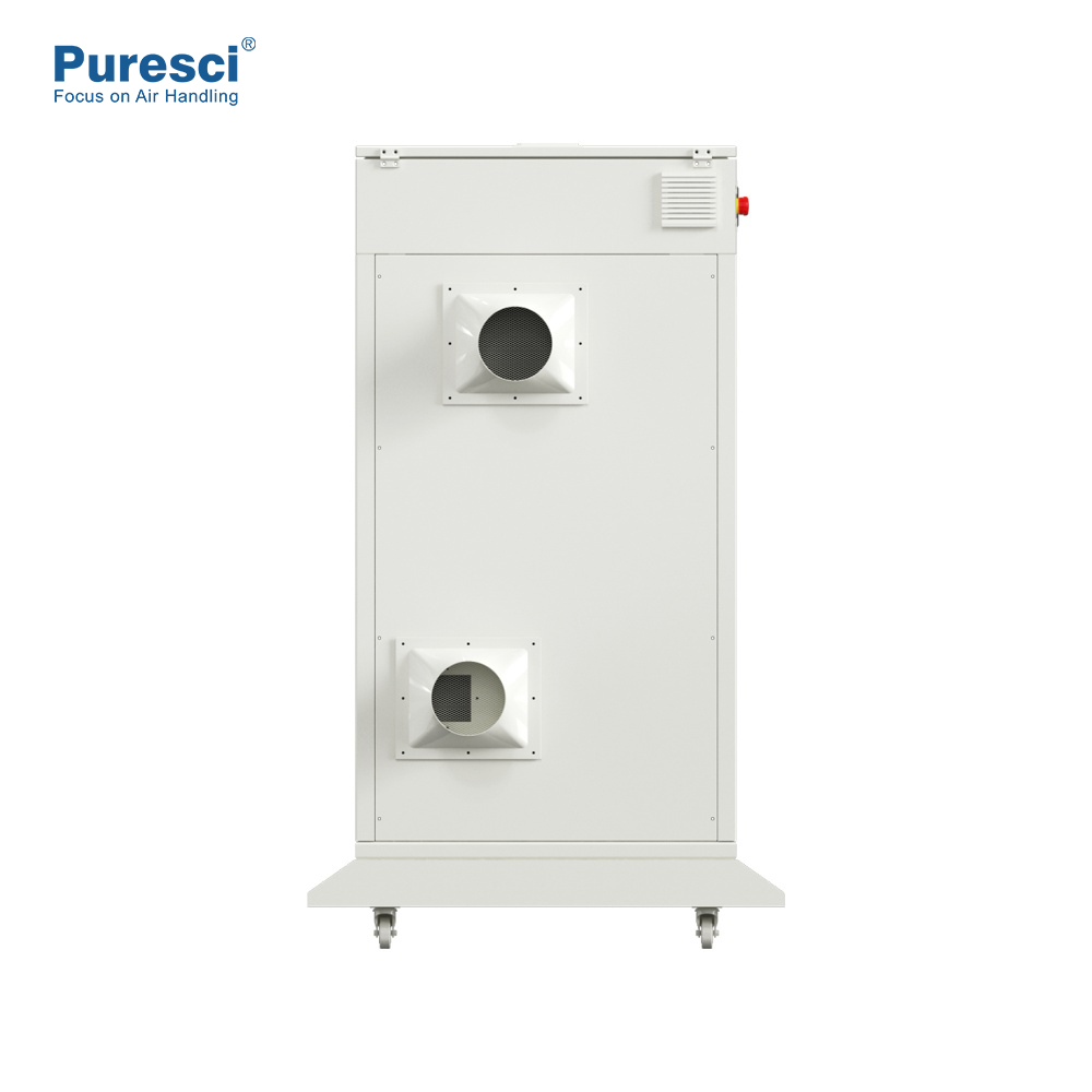 NUEVA ÁRAPE DE CHINA El fabricante de gran área de sílice industrial de sílice desecante deshumidificador rotativo con control de humedad