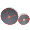 Gel de sílice negro o gris regular rueda desecante para el deshumidificador