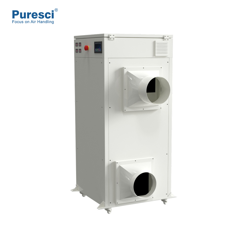 Deshumidificador Nuevo diseño Sistema de deshumidificación industrial de alta eficiencia: ideal para talleres y almacenes de fábrica