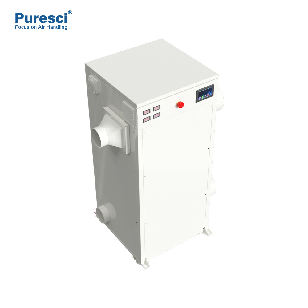 Deshumidificador Nuevo diseño Sistema de deshumidificación industrial de alta eficiencia: ideal para talleres y almacenes de fábrica