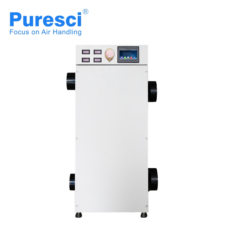 Puresci industrial comercial aire desecante gel de sílice rotativo deshumidificador sótano a prueba de humedad dehumidificador inteligente